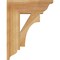 Ekena Millwork Westlake Traditional Rough Sawn Bracket, Western Red Cedar, 4"W x 14"D x 18"H BKT04X14X18WTL01RWR - alternate 3